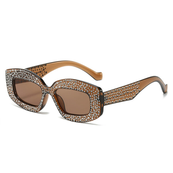 Wholesale Multi-color Cat-eye Rhinestone Sunglasses