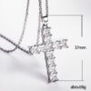 O1CN01A9ucqw1ESnnHOevZg_2685160351-0-cib Wholesale Full Diamond Square Zircon Cross Necklace