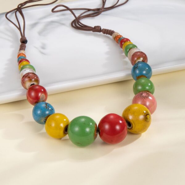 Wholesale Versatile Bohemian Necklace Ceramic