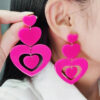 O1CN01AASs1c1T3M8vEV0RD_2677772326-0-cib Wholesale Valentine's Day Love Splicing Acrylic Earrings