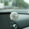 Wholesale Diamond-encrusted Glass Ball Car Pendant