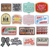 Wholesale Clothing Accessories Embroidery Patches Fabric