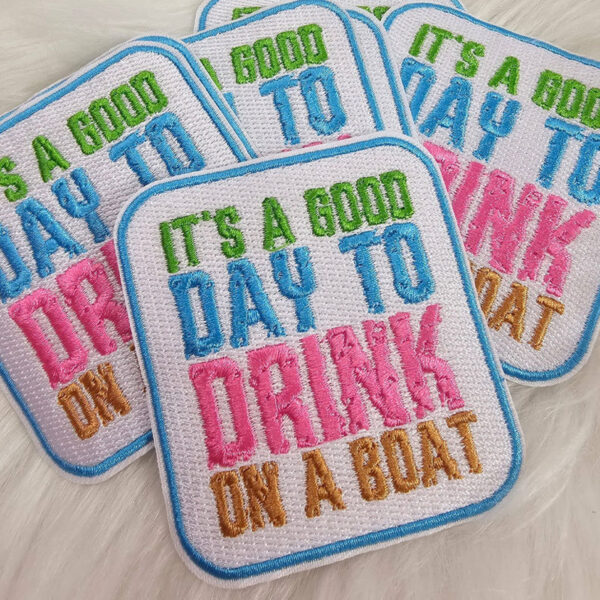 Wholesale Embroidered English Alphabet Large Embroidered Hat Decorative Cloth Patch