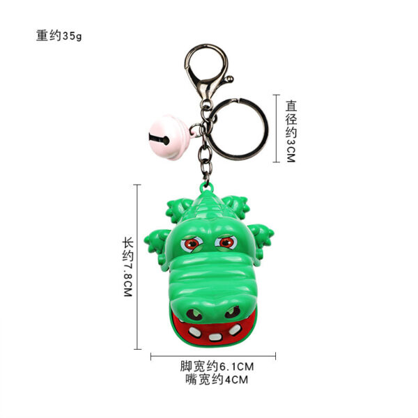 Wholesale Plastic Biting Crocodile Game Keychain