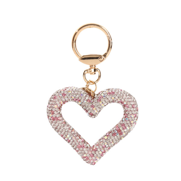 O1CN01AEEP3j2GKDuurwBff_2208315888996-0-cib Wholesale Hollow Diamond Heart Key Chain