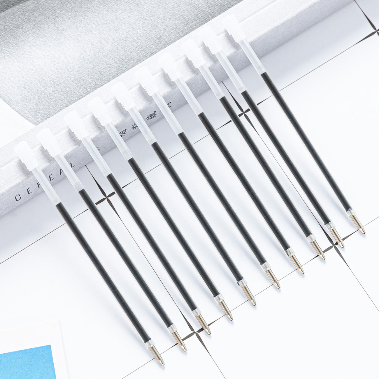 Wholesale 1.0mm Replacement Plastic Ballint Pen Core