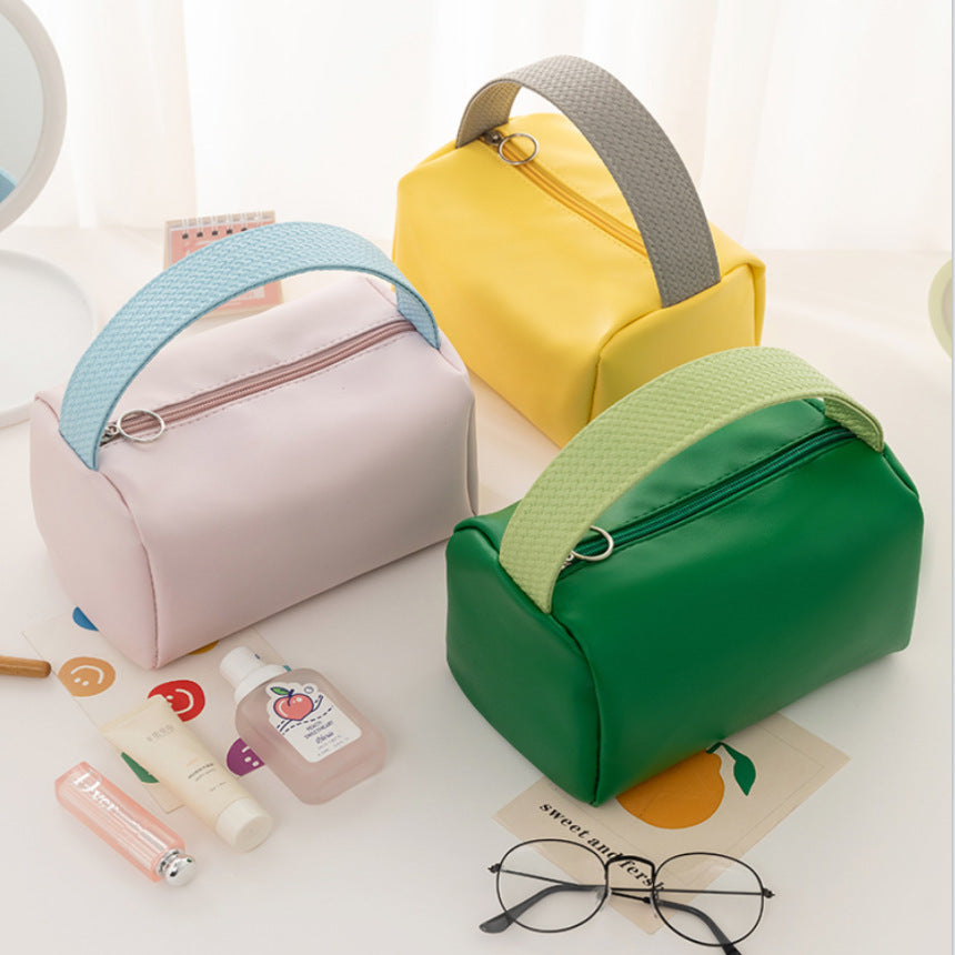 Wholesale rtable Large Capacity Candy Color rtable Cosmetic Bag