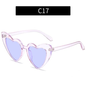 C17-transparent purple frame purple film