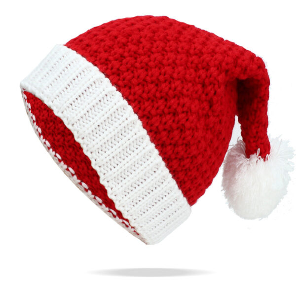 Wholesale of Autumn and Winter Santa Claus Knitted Wool Hats
