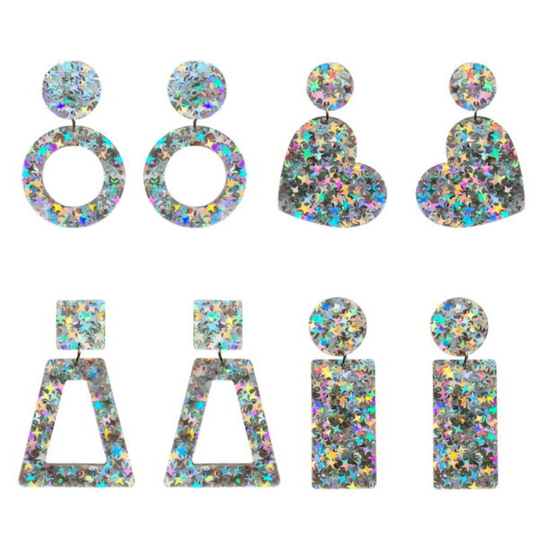 O1CN01AJP0DK1ZFcL5Ets0C_1794553165-0-cib Wholesale Valentine's Day Geometric Rectangular Trapezoid Love Acrylic Stud Earrings