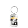 Wholesale Taco Hang Tags Stainless Steel Keychains