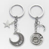 O1CN01ANP6611bFjfM5kEIn_2857743436-0-cib Wholesale Alloy Sun Moon Star Key Keychain
