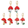 O1CN01ANs6i72CFraXg6NtT_2207539588445-0-cib Wholesale Easter Red Mushroom Alloy Earrings
