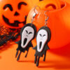 Wholesale Halloween Ghost Vampire 3D Acrylic Earrings