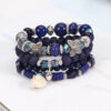 Wholesale Bohemian Butterfly Shell Love Multi-layered Bracelet