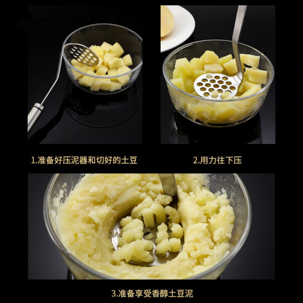 O1CN01APUQdF1n6MvopiCB7_2212125675040-0-cib Wholesale 304 Stainless Steel Mashed Potato Pressing Tool OLY-KW-MJ003