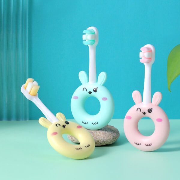 O1CN01APUtSy1JInDowMryw_1117951006-0-cib Wholesale Single Pack PP Cartoon Cute Rabbit Soft Fur Baby Toothbrush