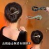 Wholesale Metal Black Zircon Alloy Hair Clips