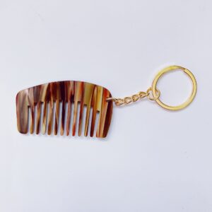 Curry -5.3cm * 3.1cm / Gold key chain
