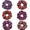 Wholesale of Autumn and Winter New Halloween Women's Flannel Hair Scrunchies