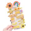 Wholesale Resin Cartoon Children's Hair Clip Set of 14