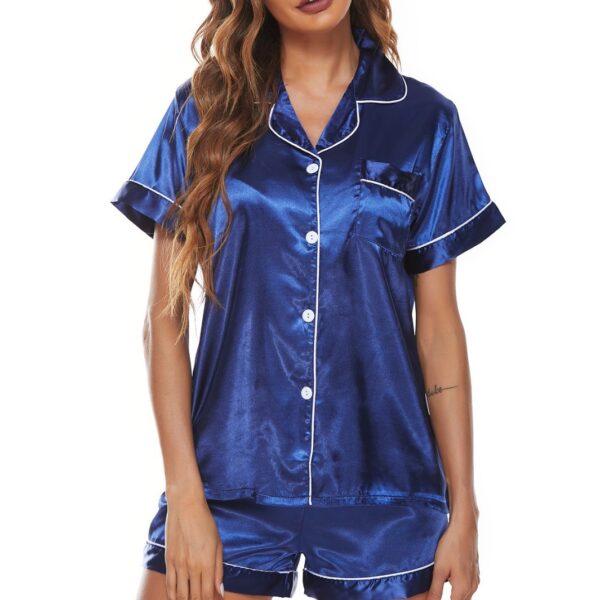 O1CN01AVXpz51g0EU1byfdf_2208903404079-0-cib Wholesale Home Wear Pajamas Women's Suits Short Sleeve Shorts