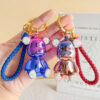 O1CN01AWo6801Bx55OKmTeS_2211394340011-0-cib Wholesale Resin Town Store Treasure Inlaid Diamond Bear Keychain