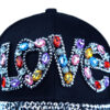 O1CN01AXPRDa1K1DeOE9xT8_3967741103-0-cib Wholesale Acrylic Diamond Letter LOVE Baseball Cap
