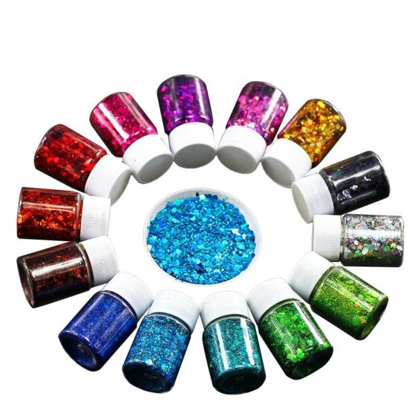 O1CN01AY6Hhe1wKs49mdDPo_2215396066290-0-cib Wholesale Mixed Sequins Laser Colorful Glitter Powder Nail Art Crystal Drip Glue Flow Hemp Filler Gold Powder