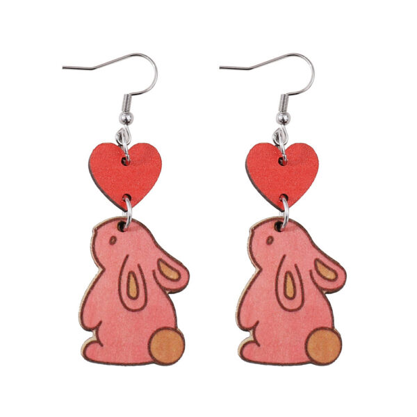O1CN01AYVTQM1ZzPxs8u3xg_2214986983265-0-cib Wholesale Jewelry Easter Love Bunny Wooden Earrings