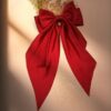 Wholesale Large Bow Silk Hair Clips