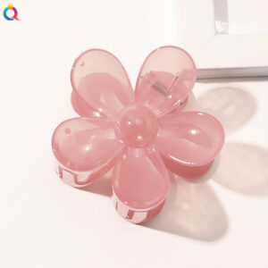 Transparent jelly hairpin-rose flower / Factory direct sales