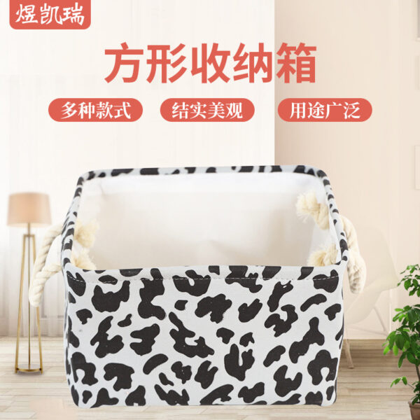 Wholesale Cotton Cartoon Spot Storage Box