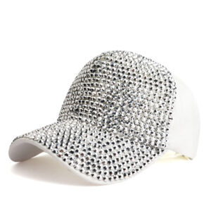 Cloth white silver diamond / Adjustable