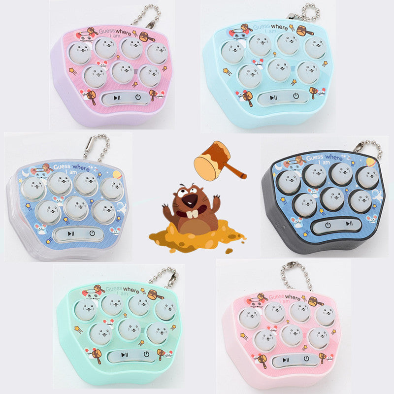 Wholesale Plastic Whack-a-mole Toy Mini Toy Keychain