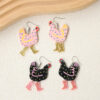 O1CN01AfEhmf1tTAOymzJCO_2207988525902-0-cib Wholesale Acrylic Quirky Polka Dot Rooster Earrings