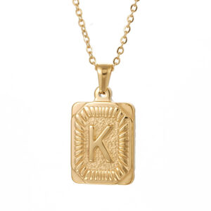 (with chain) gold K