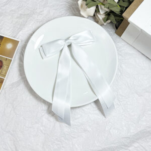 Double-layer large ribbon white 18g