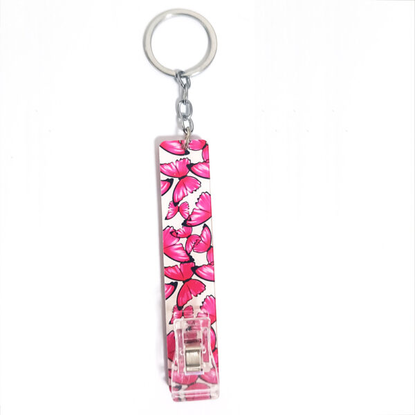 Wholesale Contactless Card Reader Clip Acrylic Keychain