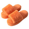 Wholesale Open Toe Plush Cotton Slippers