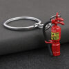 Wholesale Creative Alloy Mini Fire Extinguisher Three-dimensional Funny Keychain