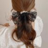 O1CN01AokHWo2KTA4cSrOsU_2208314899557-0-cib Wholesale Pearl Ponytail Bow Hair Rope