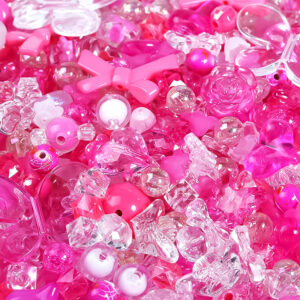 Rose Red / About 500 g/bag (mixed at random)