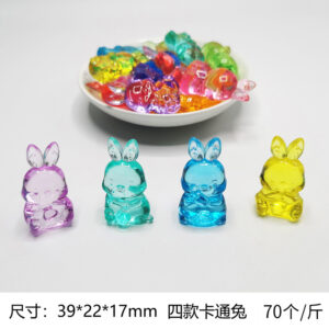 4 cartoon rabbits (70/kg)