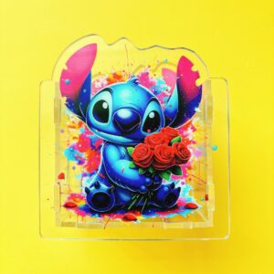 B282-rose stitch pen holder