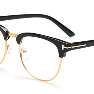 C5 bright black frame white film