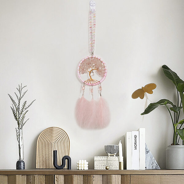 Wholesale White Crystal Life Tree Pendant Car Hanger