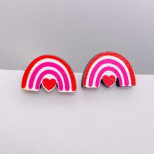 JE1199Y / Wooden ear studs