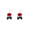 Wholesale Game Controller Creative Earrings Acrylic
