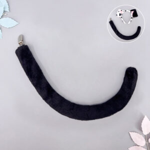 Pudding dog tail-black